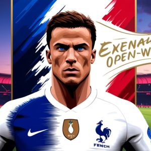 French Forward Shines as Iconic Open-World Vision Unfolds on Cover Art