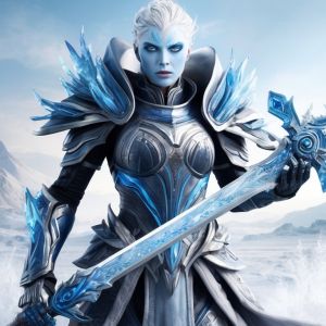 Frostbound Elegance: Unveiling the Next Iconic Cryo Warrior
