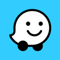 Waze Navigation & Live Traffic Logo
