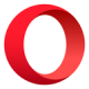 Opera: Private Web Browser Logo