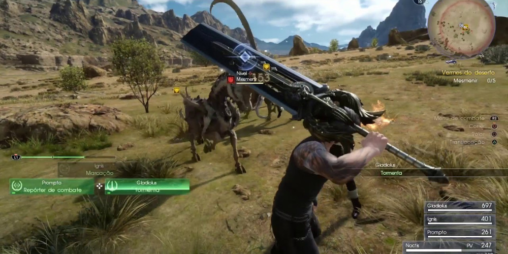 Final Fantasy XV game