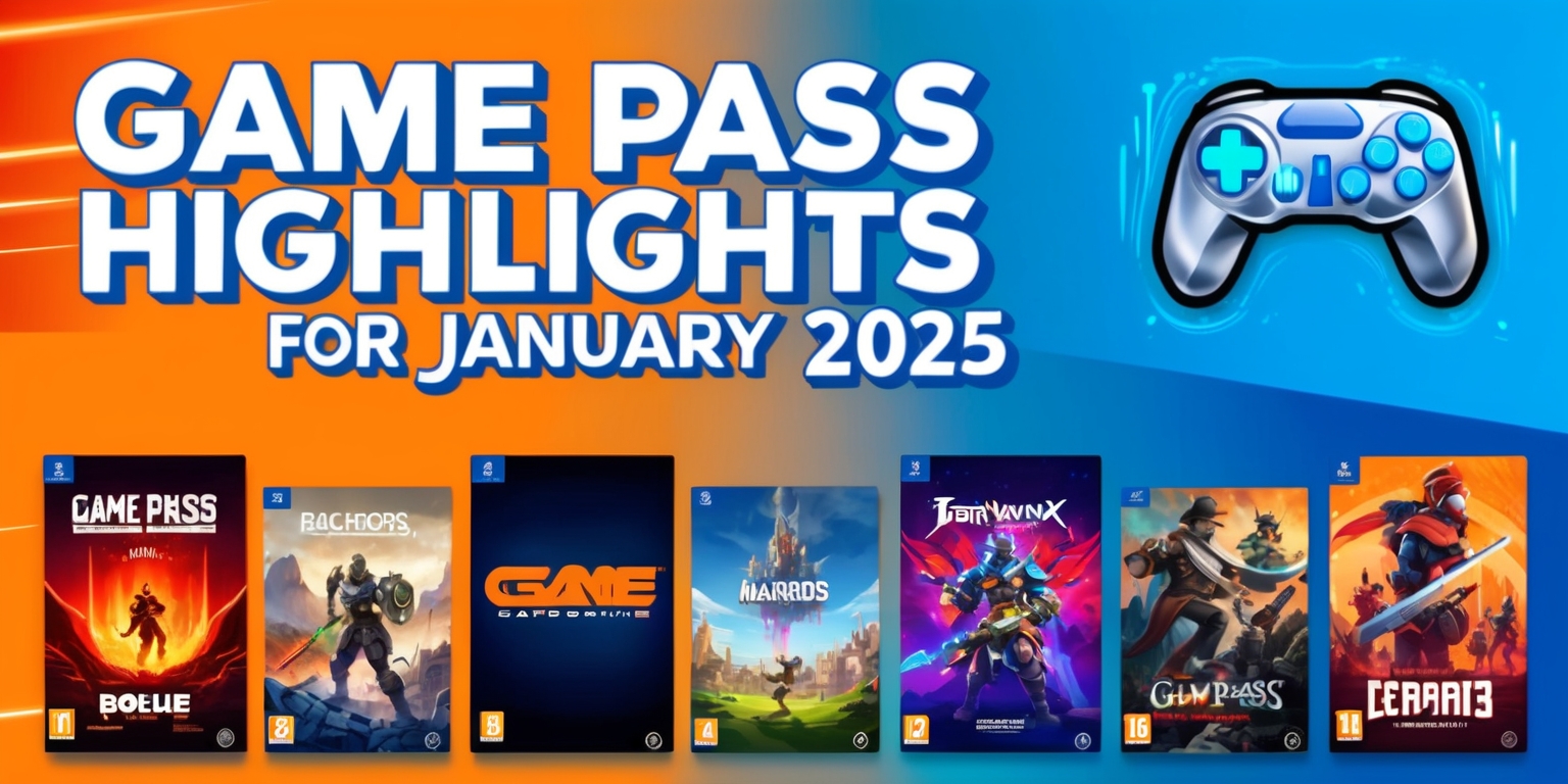 Exciting New Additions and Farewells: Game Pass Highlights for January 2025