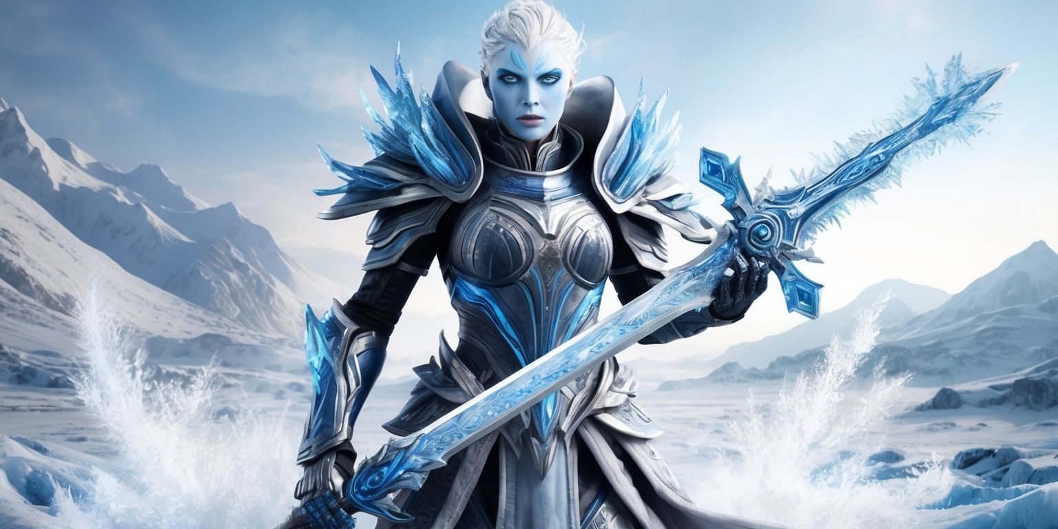 Frostbound Elegance: Unveiling the Next Iconic Cryo Warrior