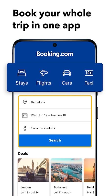 Booking.com: Hotels & Travel Screenshot