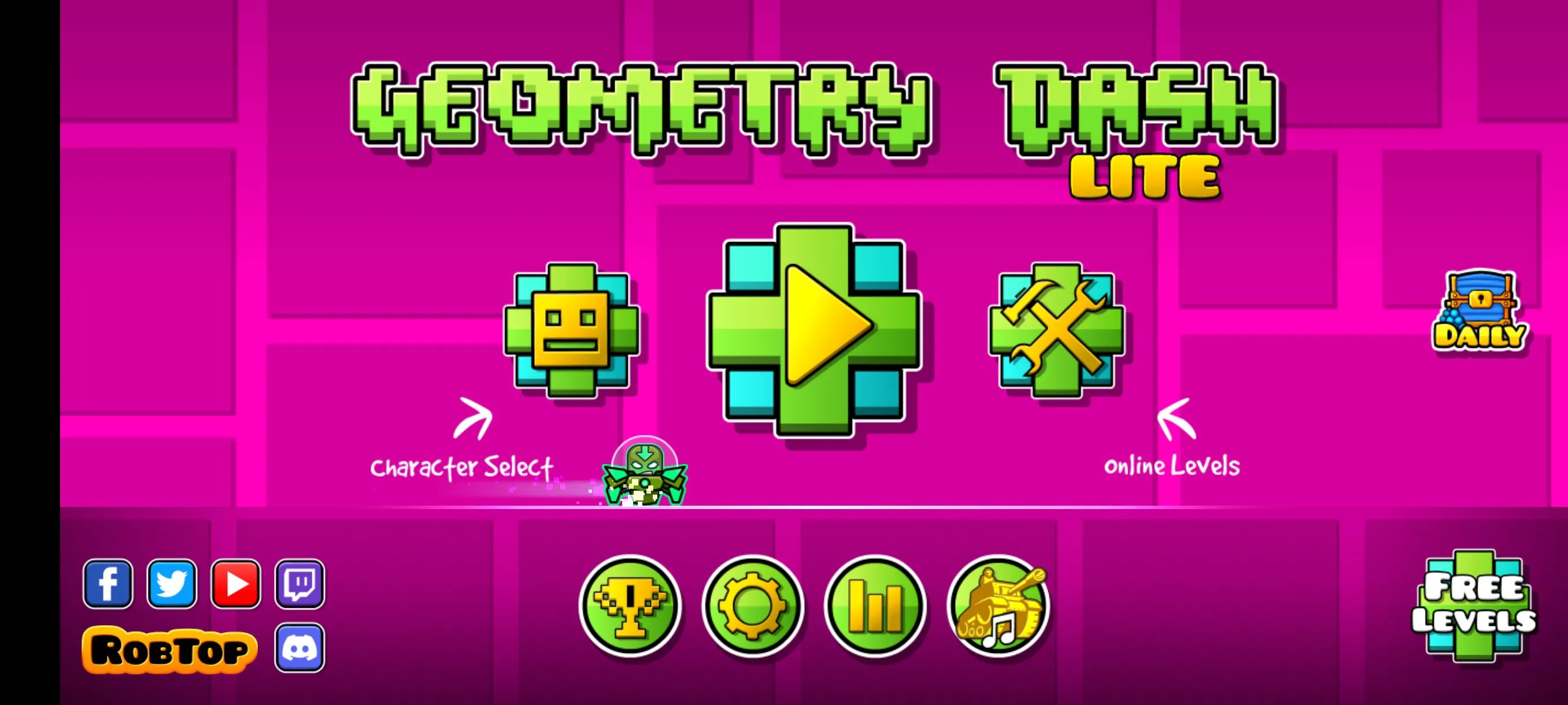 Geometry Dash Lite Screenshot