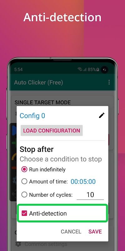 Auto Clicker - Automatic tap Screenshot