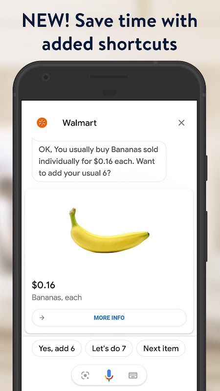 Walmart Grocery Screenshot