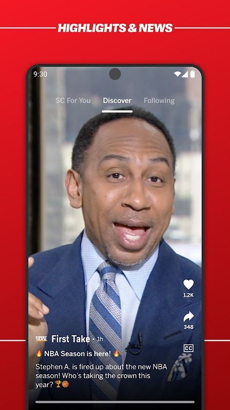 ESPN Screenshot