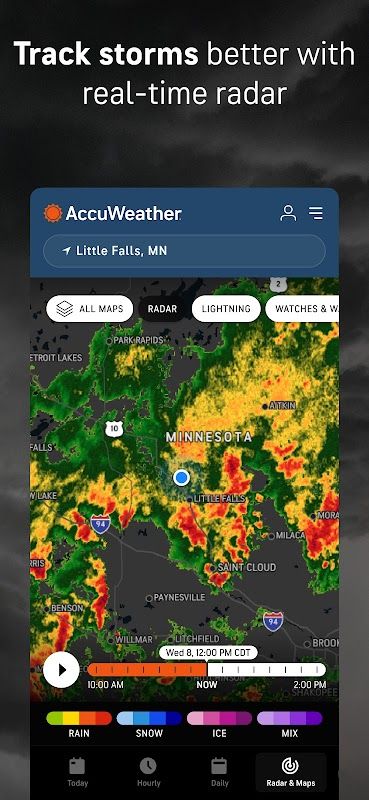AccuWeather: Weather Radar Screenshot