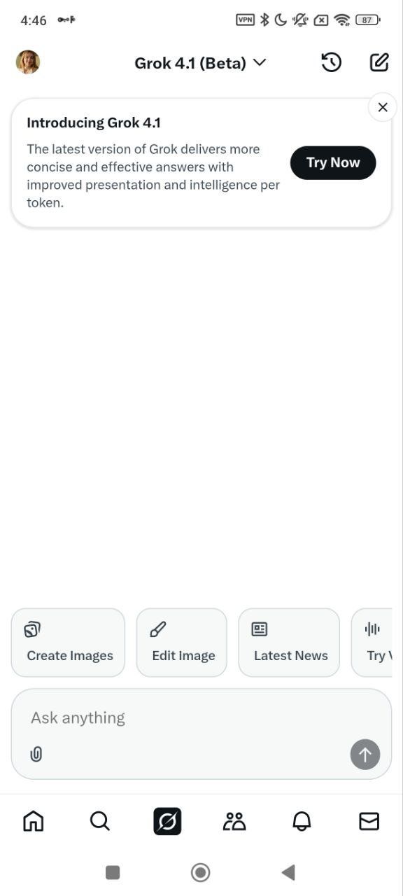 X App Screenshot