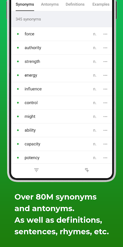 Power Thesaurus Screenshot