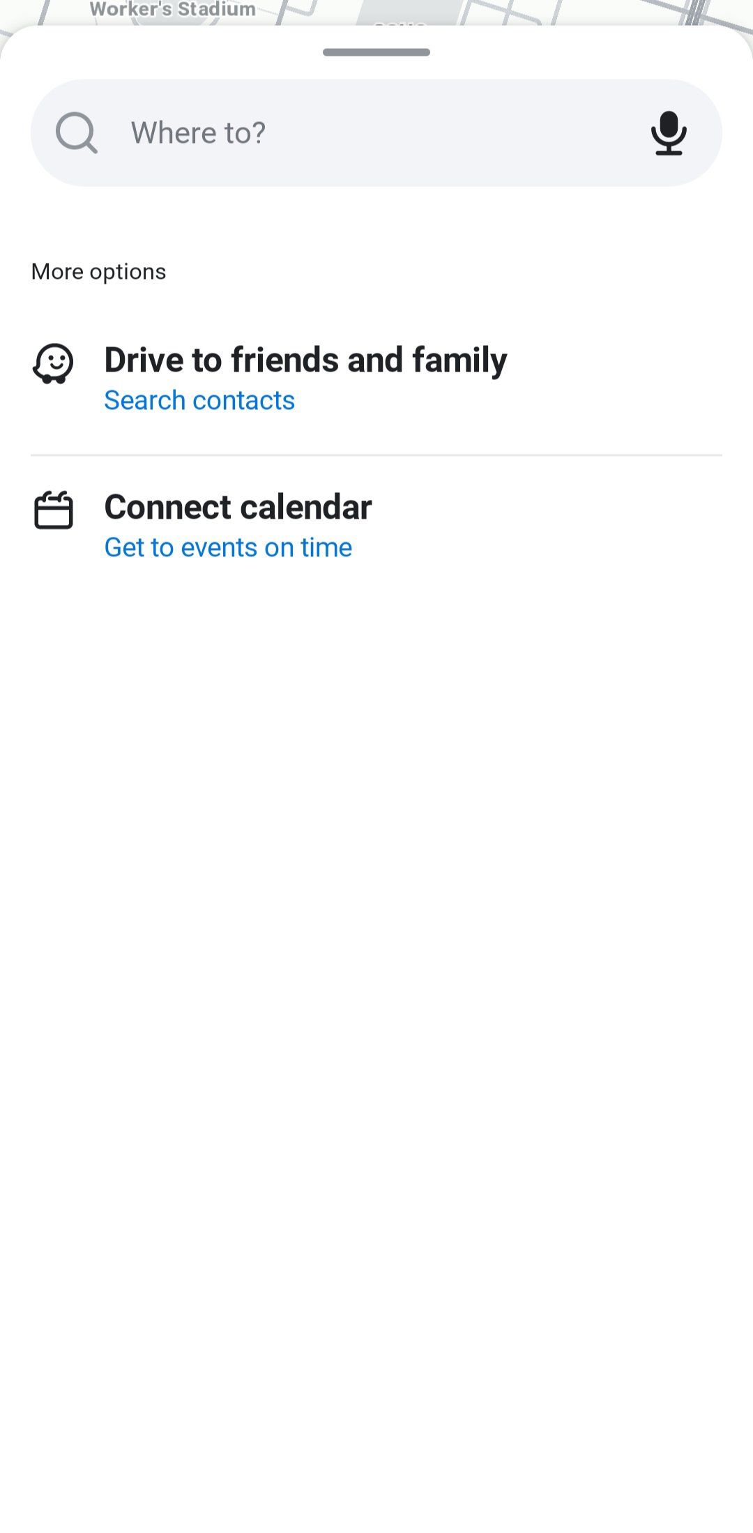 Waze Navigation & Live Traffic Screenshot