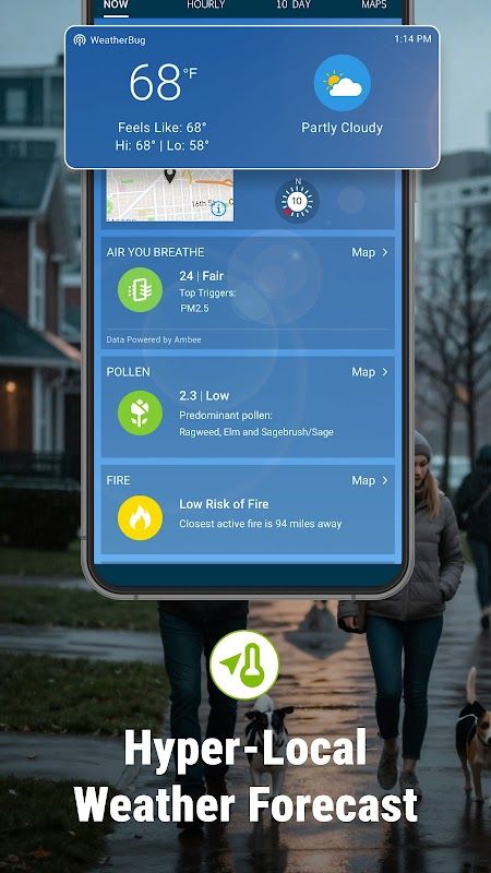 WeatherBug: Weather Forecast Screenshot