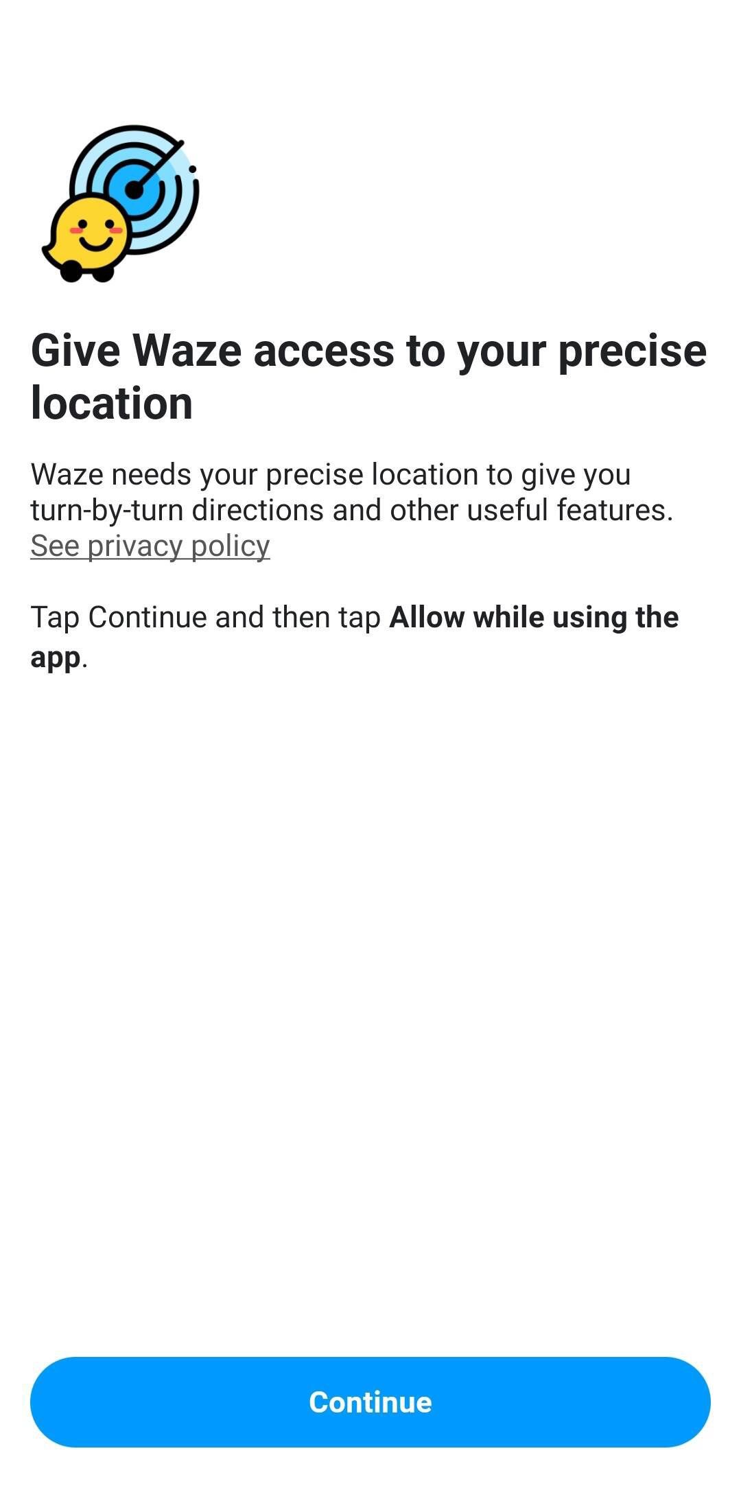 Waze Navigation & Live Traffic Screenshot