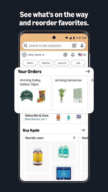 Amazon Shopping Screenshot