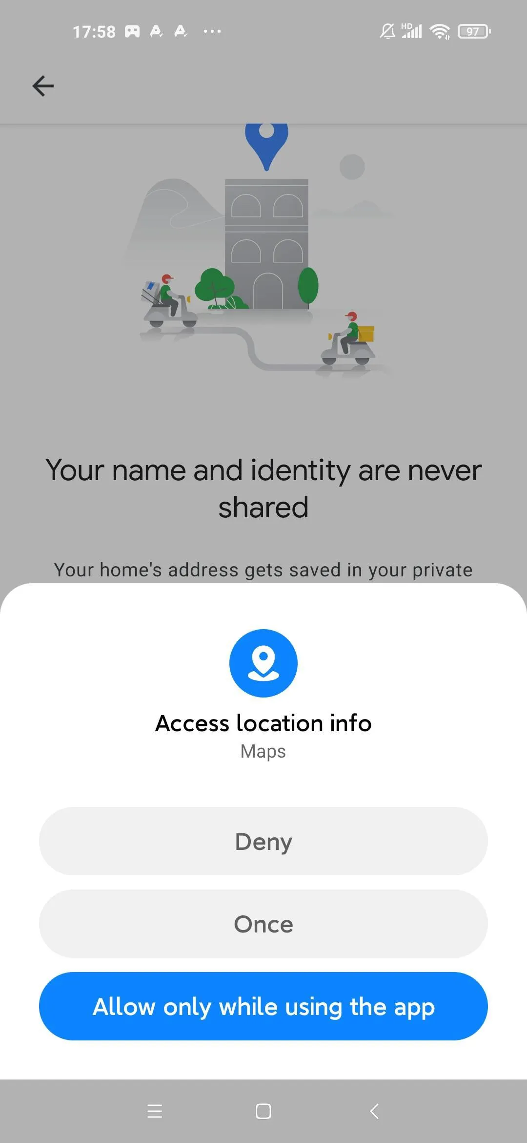 Google Maps Screenshot