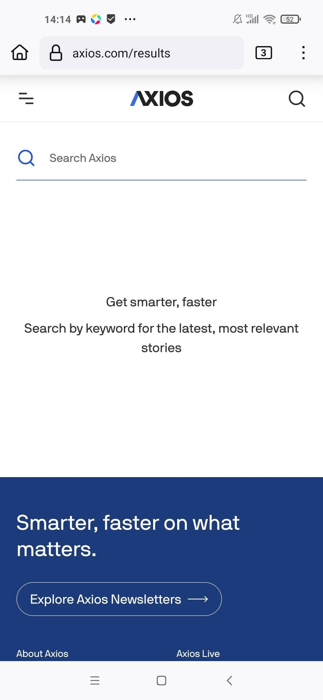 Firefox Fast & Private Browser Screenshot