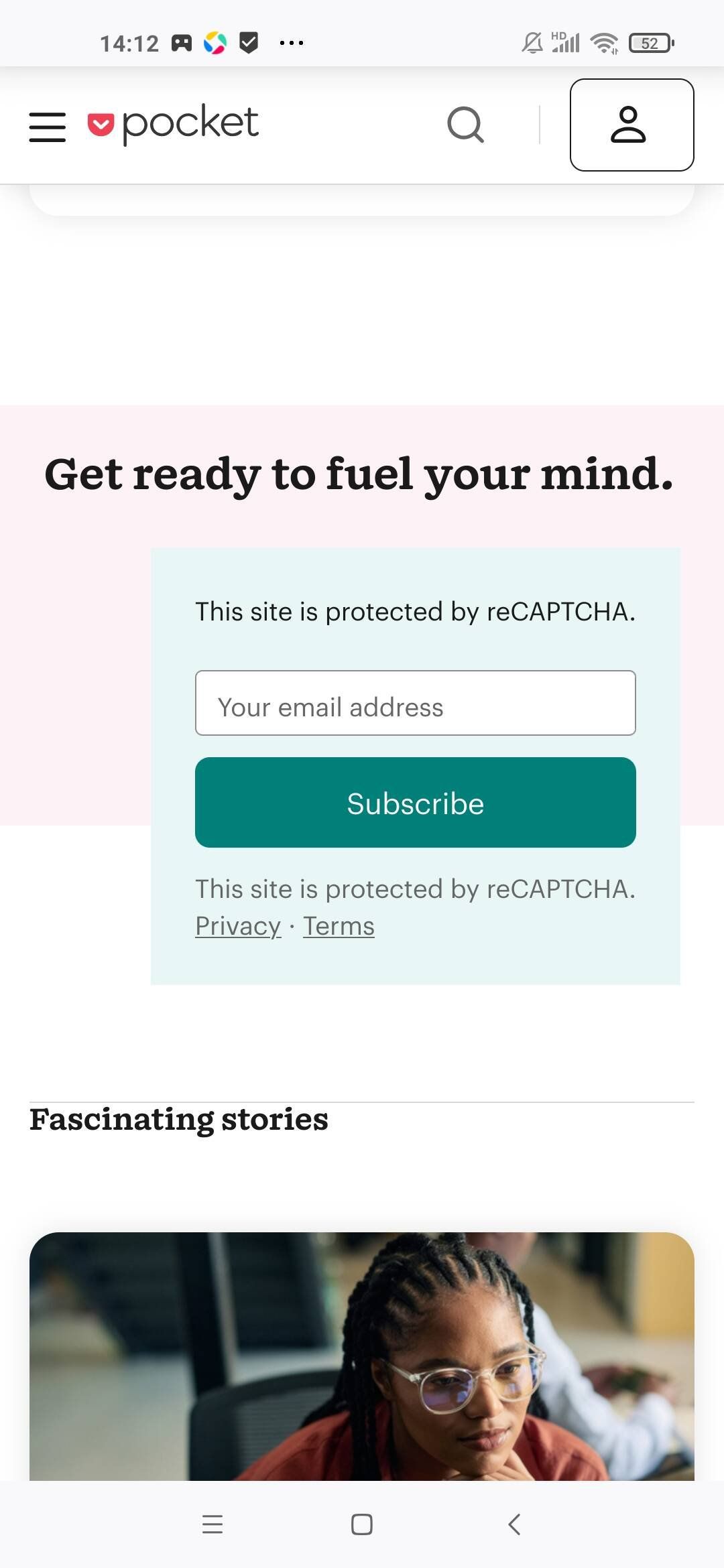 Firefox Fast & Private Browser Screenshot