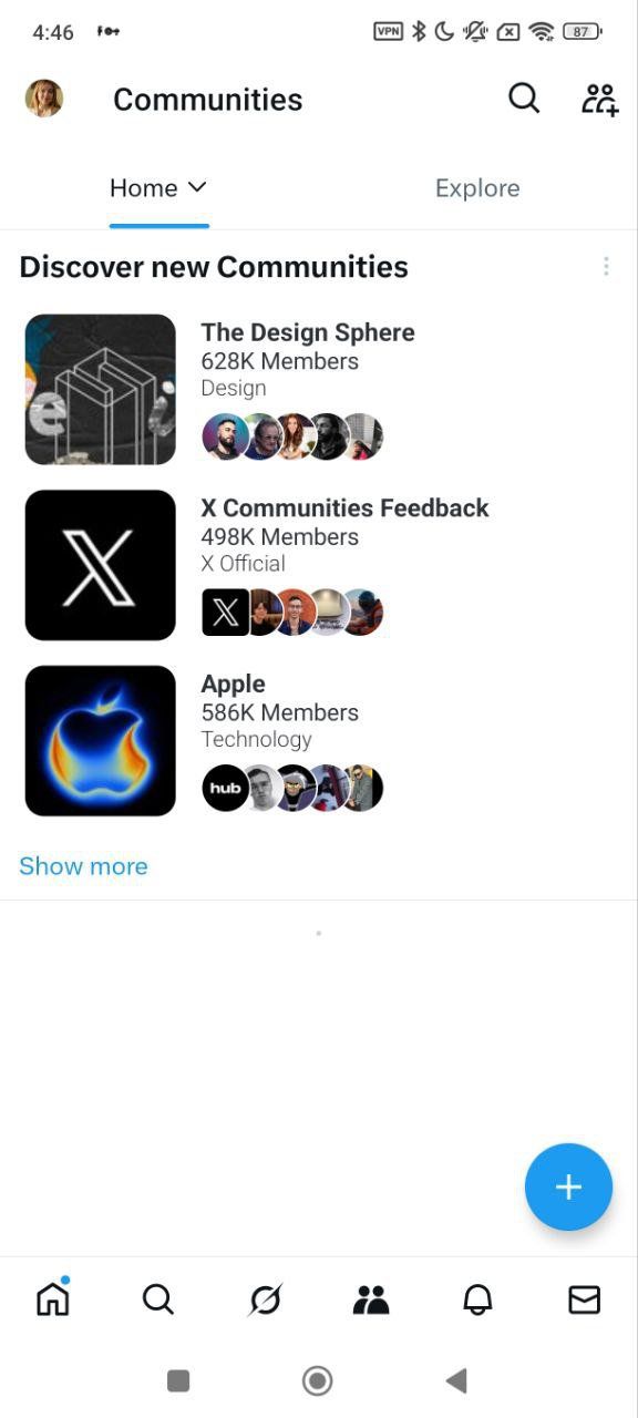 X App Screenshot